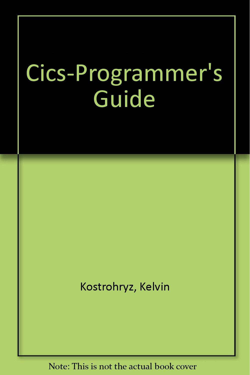 Cics-Programmer's Guide Books