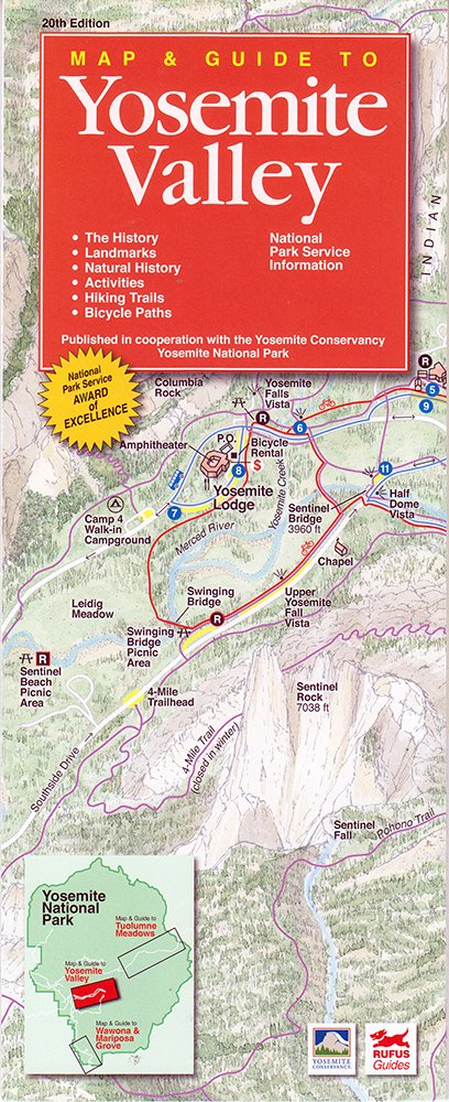 Product Image: Map and Guide to Yosemite Valley