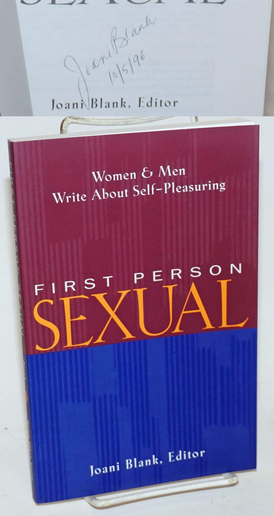 First Person Sexual: Women & Men Write About Self-Pleasuring book