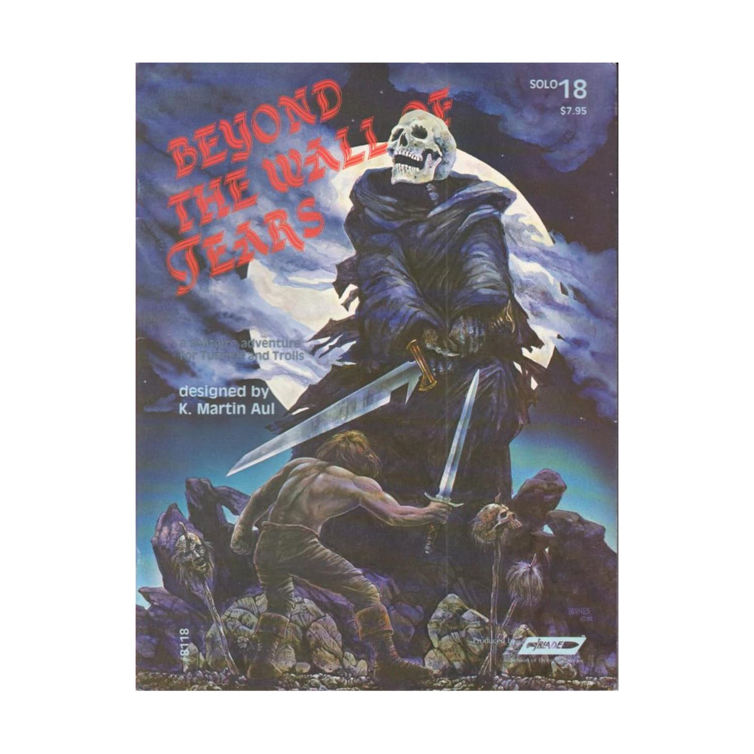 Beyond the Wall of Tears (Tunnels & Trolls Solitaire Adventure #18) book