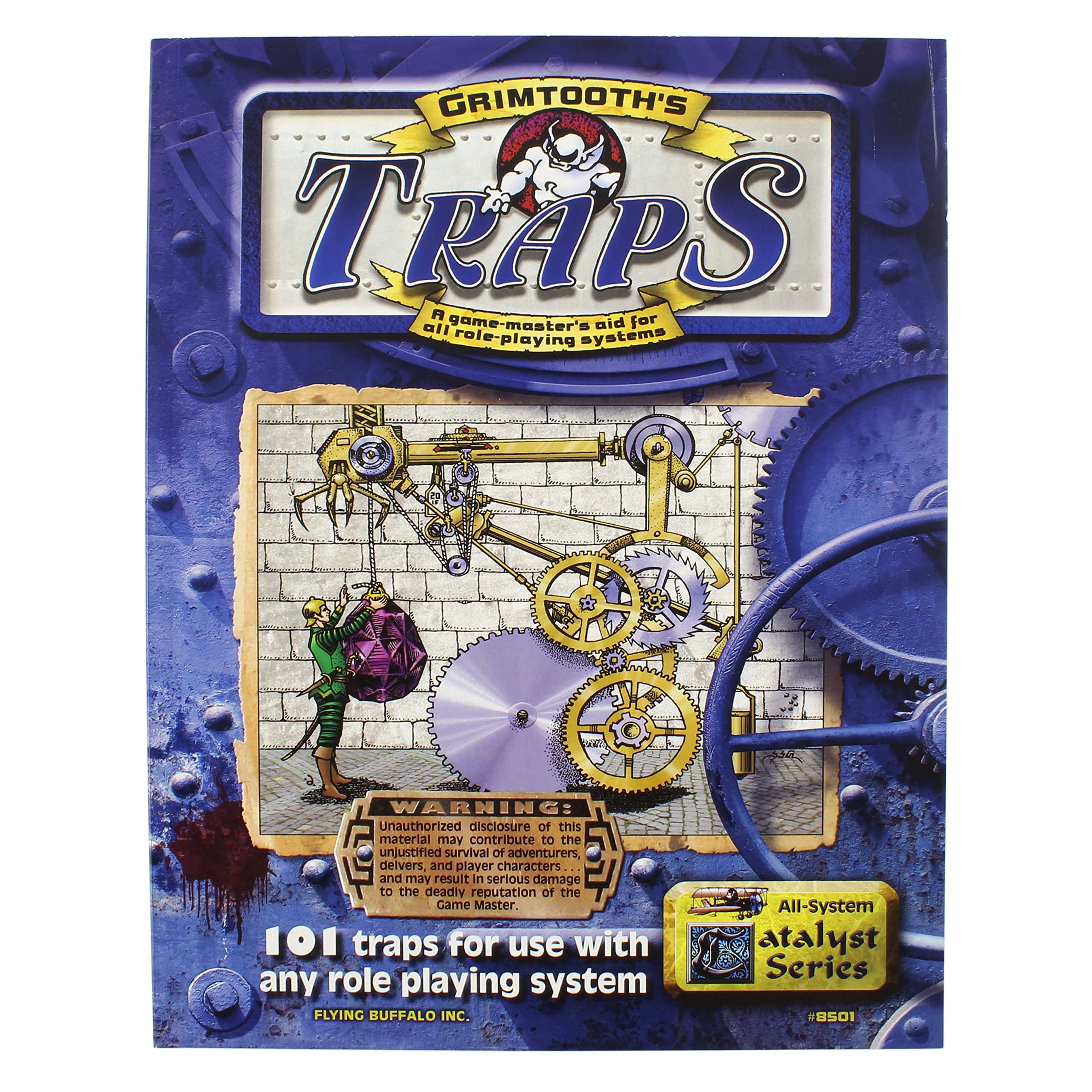 Grimtooth's Traps: A Game-Master's Aid for All Role-Playing Systems book