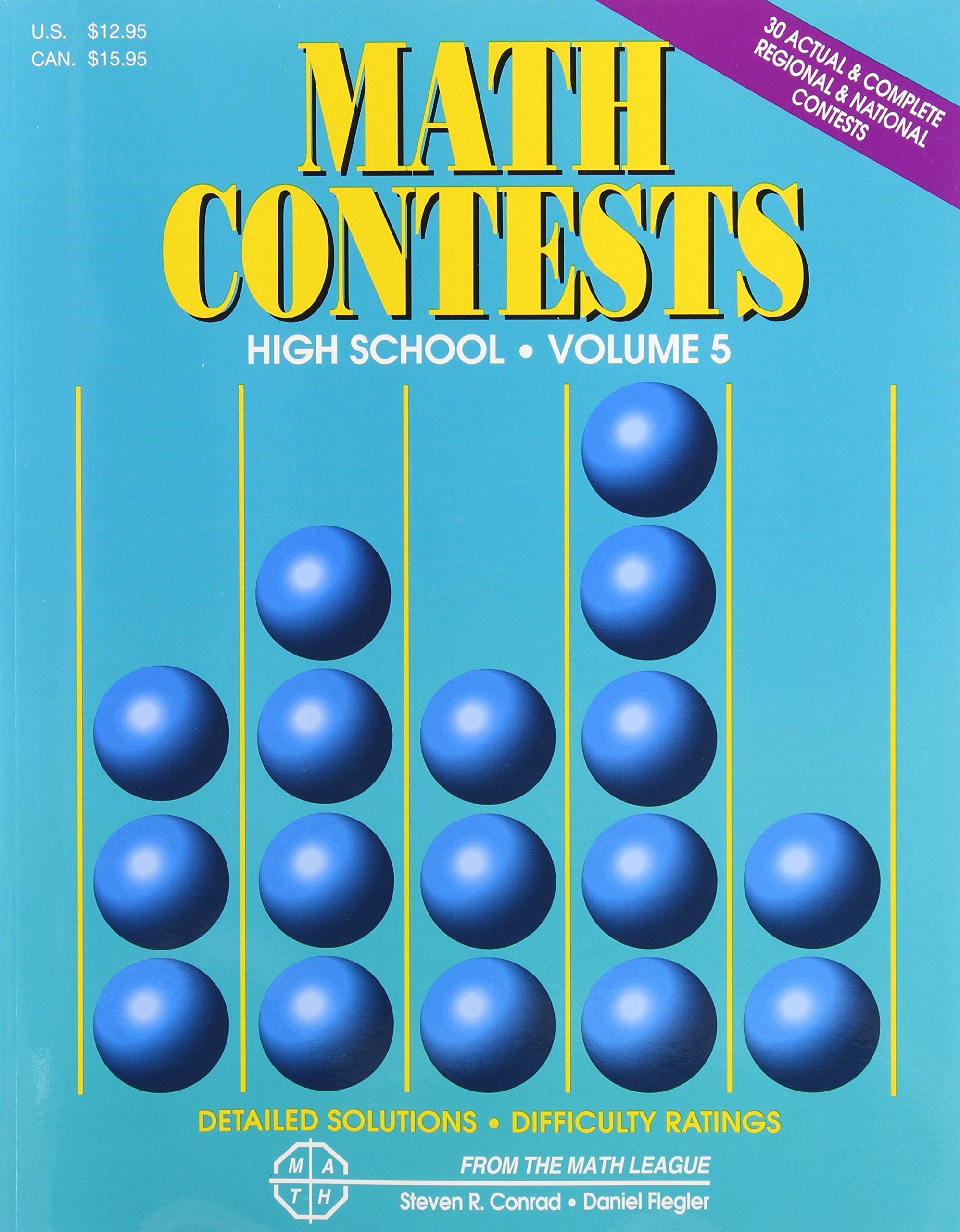 Math Contests For High School: School Years 2001-2002 Through 2005-2006 (5) Mathematics