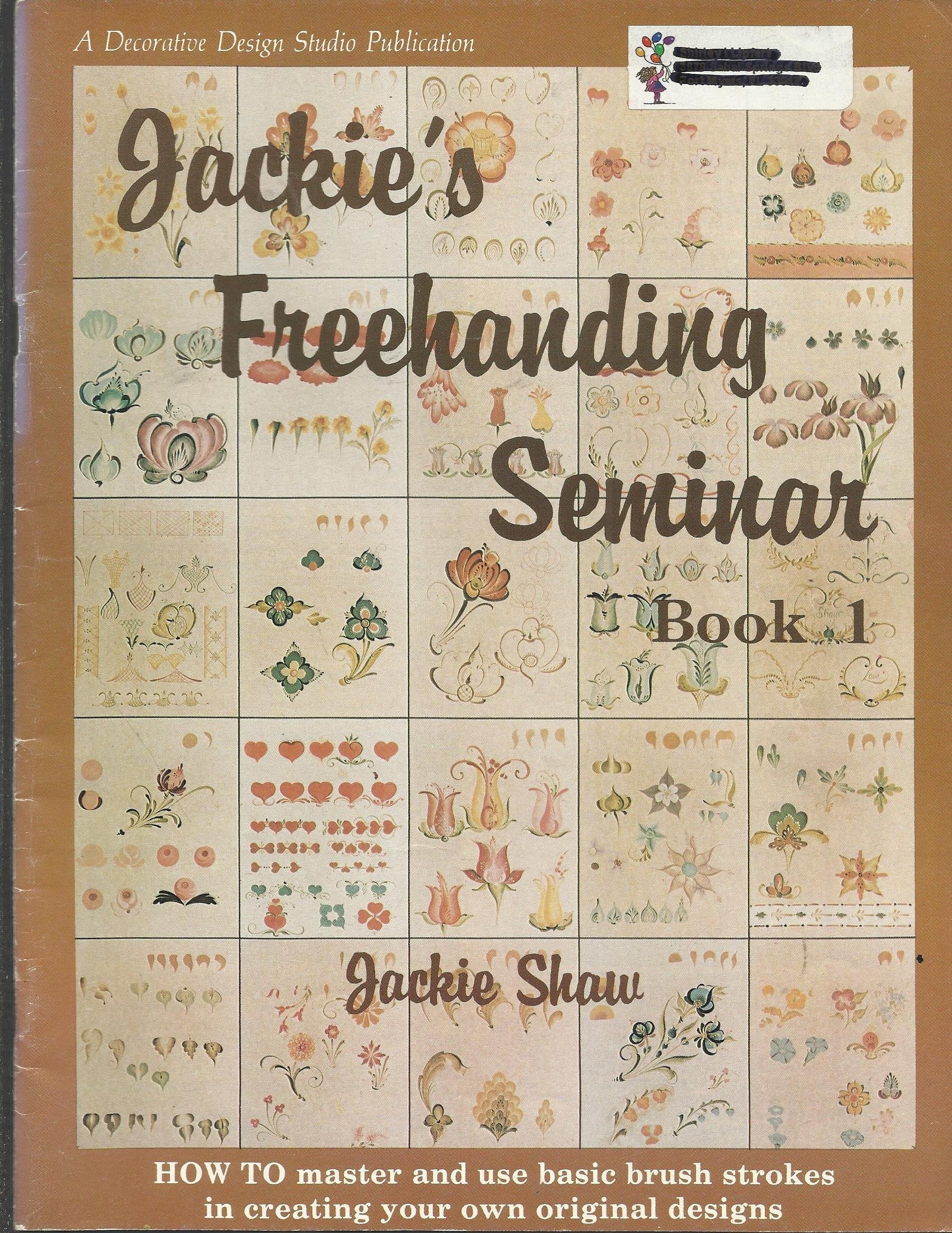 Jackie's Freehanding Seminar, Book 1 Film, Art & Culture