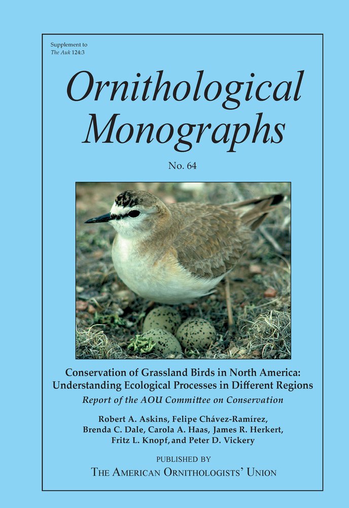 Conservation of Grassland Birds in North America: Understanding Ecological Processes in Different Regions: Understanding Ecological Processes in ... (Ornithological Monographs, Band 64) Mathematics