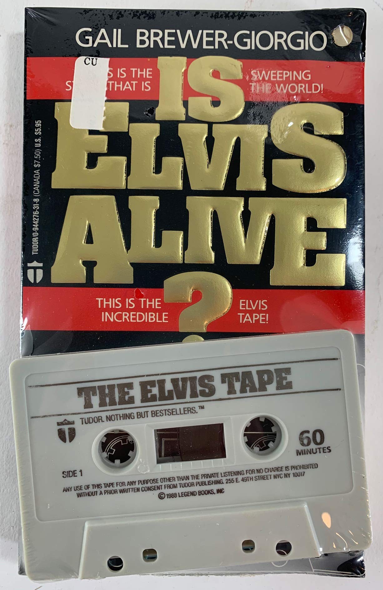 Is Elvis Alive/Book and Audio Cassette Arts & Music