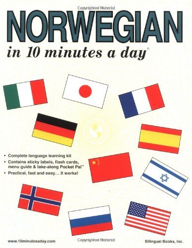 Norwegian in 10 Minutes a Day (10 Minutes a Day Series) Foreign Languages ​​& Dictionaries