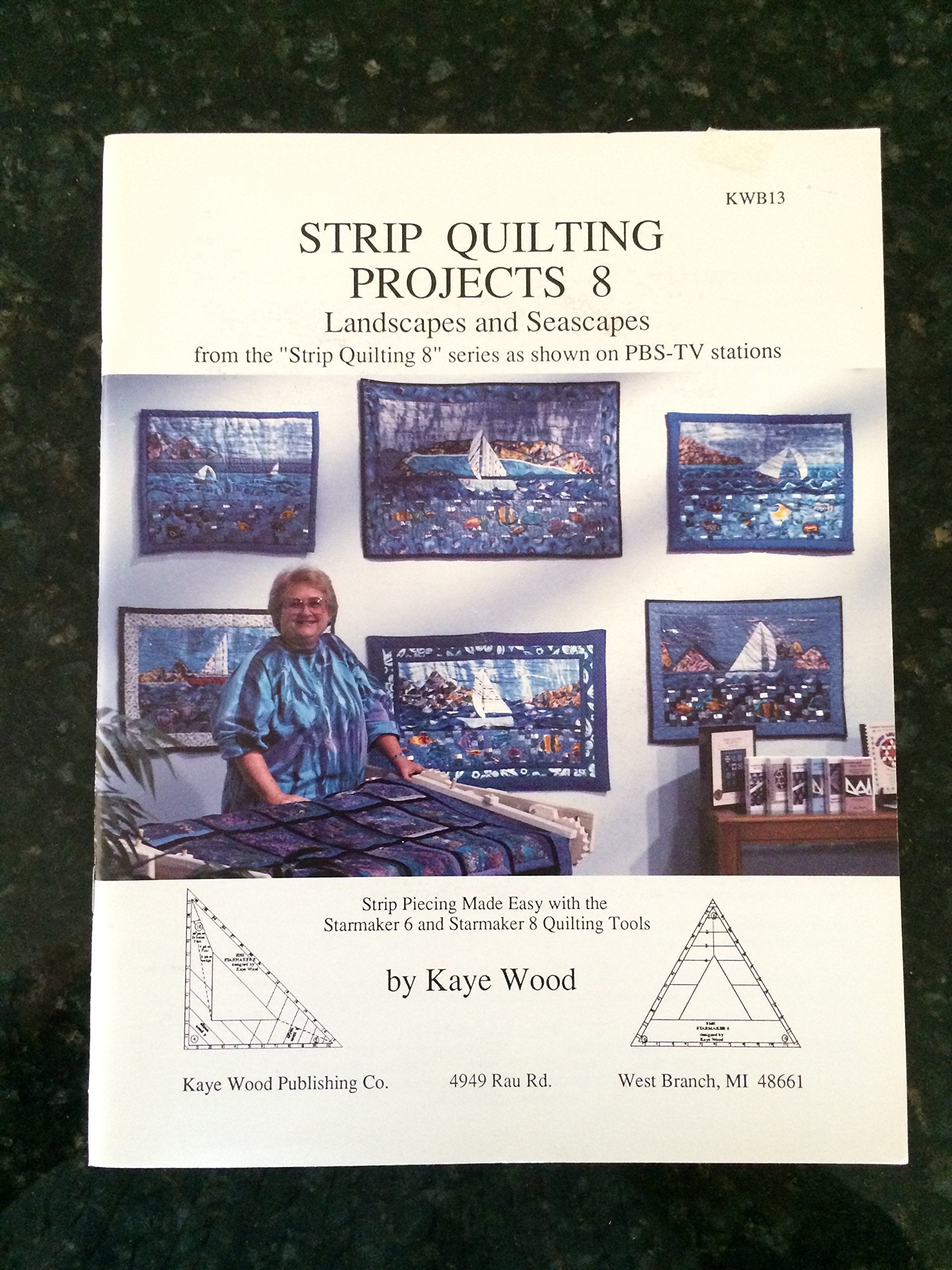 Strip Quilting Projects Eight: Landscapes and Seascapes Books