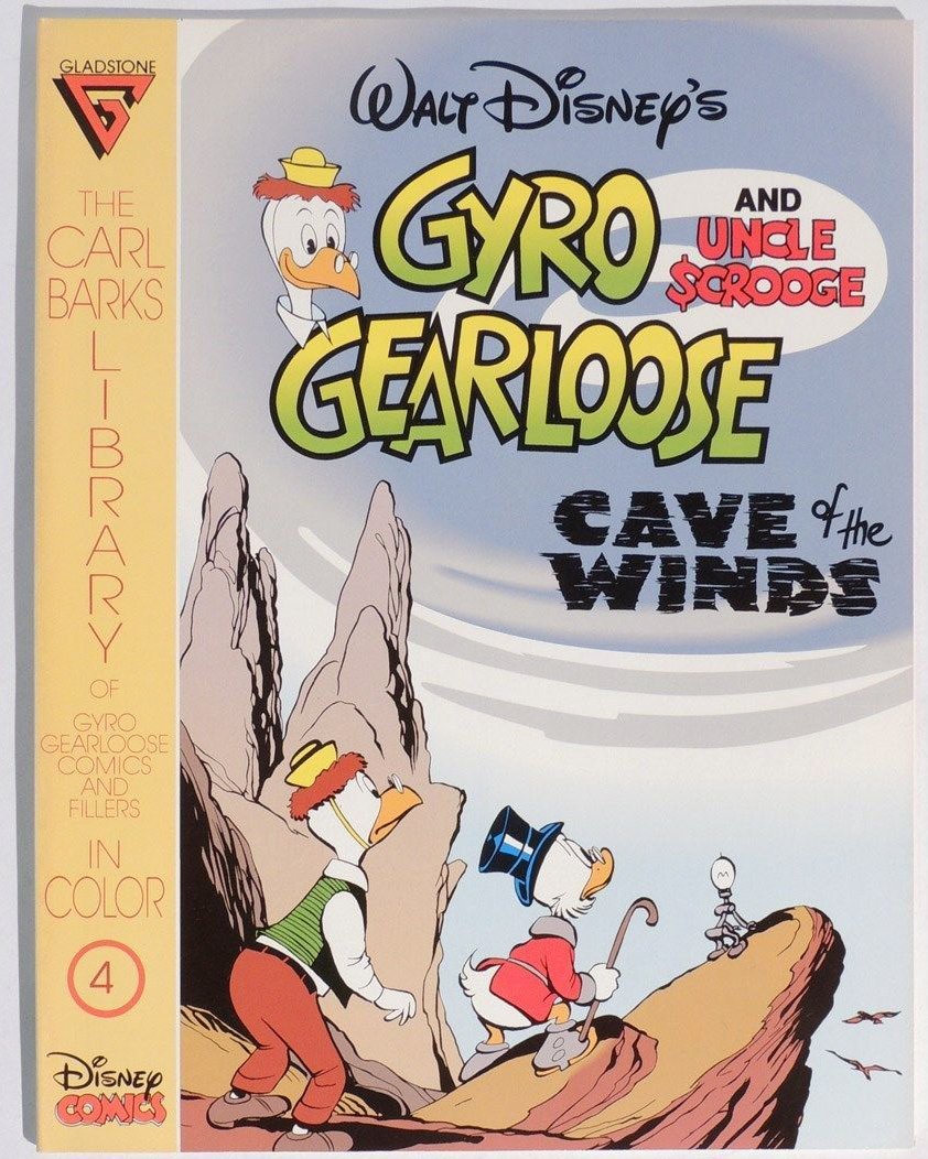 CARL BARKS Library in Color No. 4, GEARY GEARLOOSE and UNCLE SCROOGE, - cave of the Winds, (USA-Album) Books