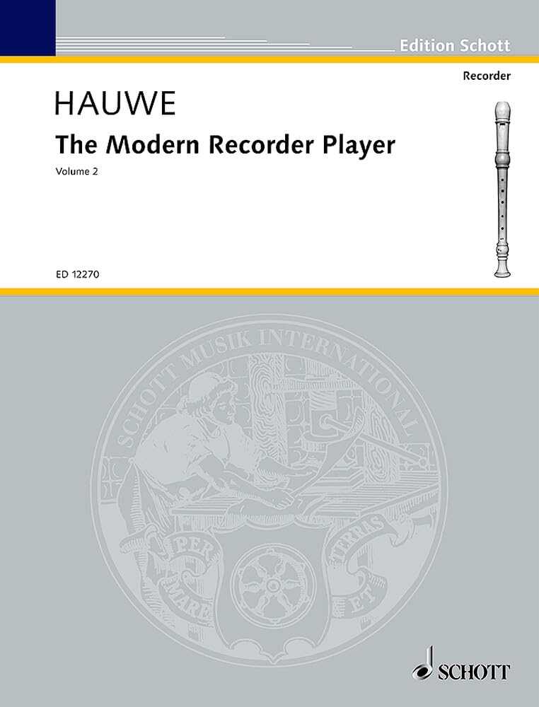 The Modern Recorder Player: Vol. 2. Alt-Blockflöte. (Edition Schott, Band 2) Social Sciences