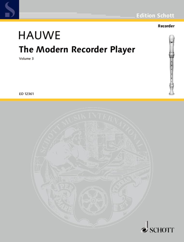 The Modern Recorder Player: Vol. 3. Alt-Blockflöte. (Edition Schott, Band 3) Social Sciences