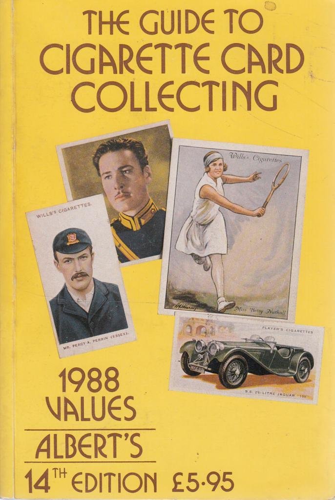 Albert's Guide to Cigarette Card Collecting 1988 Values book