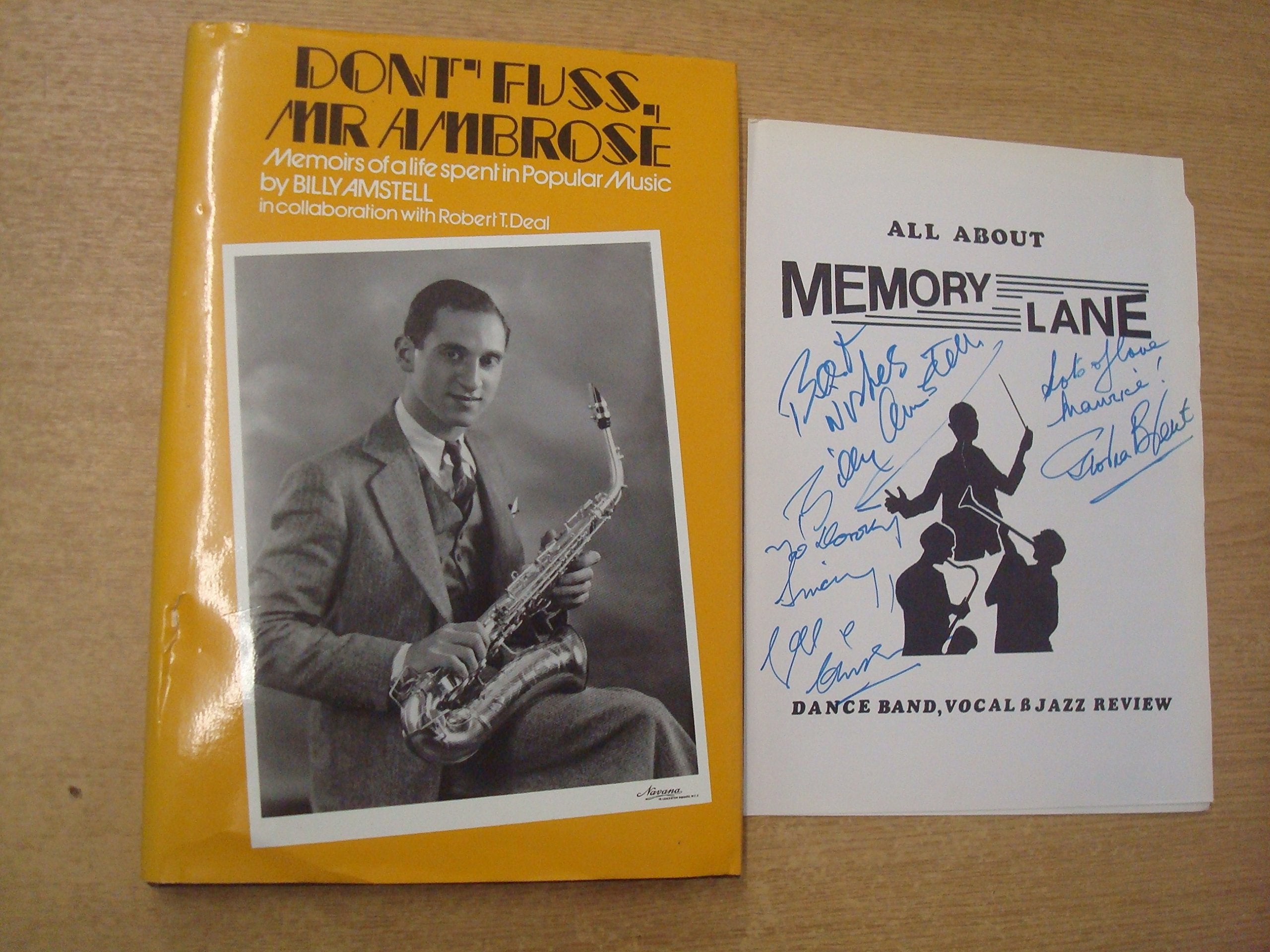 Don't Fuss Mr.Ambrose: Memoirs of a Life Spent in Popular Music Books
