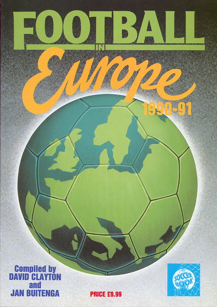 Football in Europe 1990 - 91 book