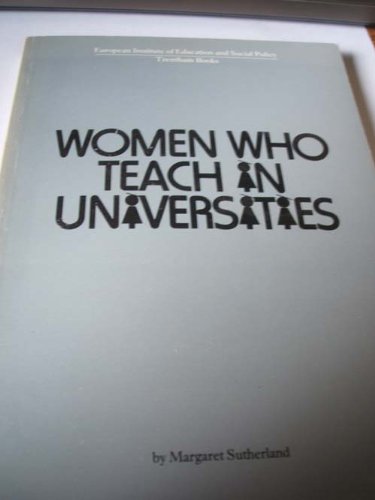 Women Who Teach in Universities Books