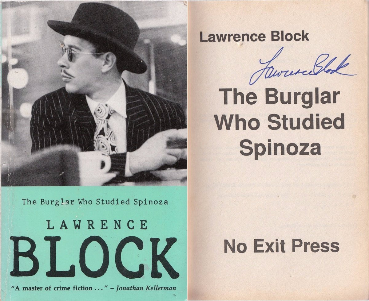 The Burglar Who Studied Spinoza Contemporary literature