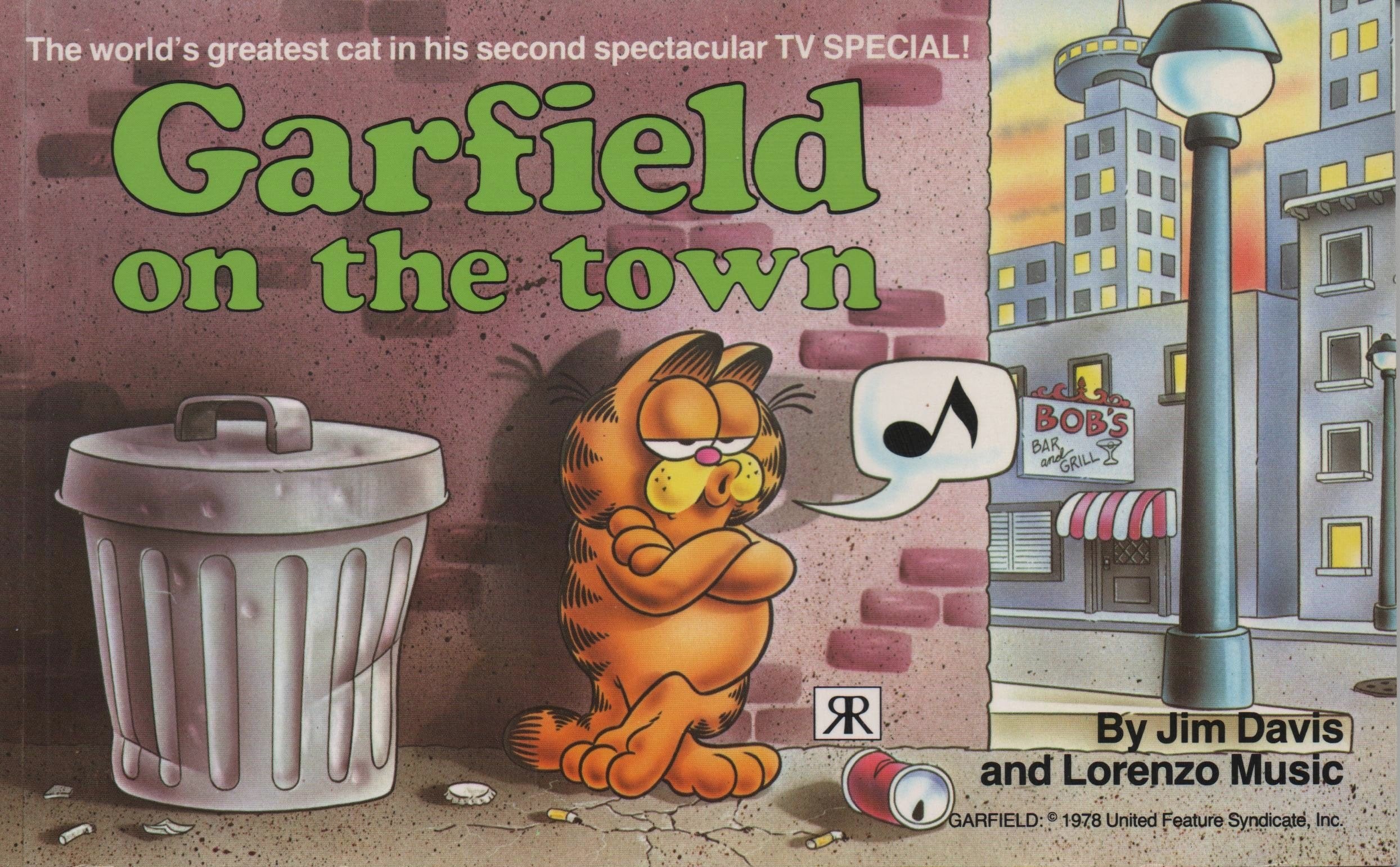 Garfield on the Town (Garfield colour TV special) Cartoons