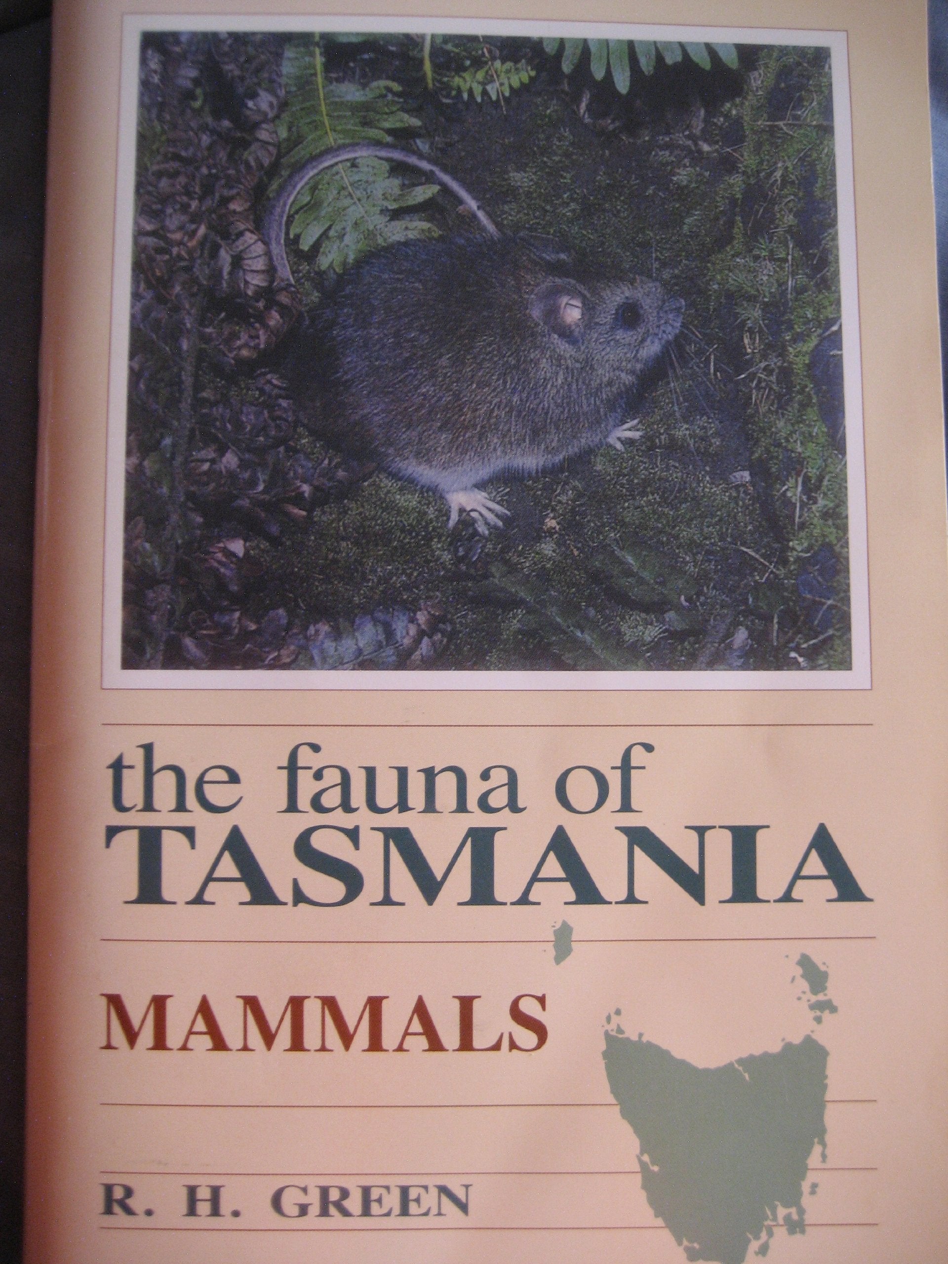 Fauna of Tasmania: Mammals Natural Sciences