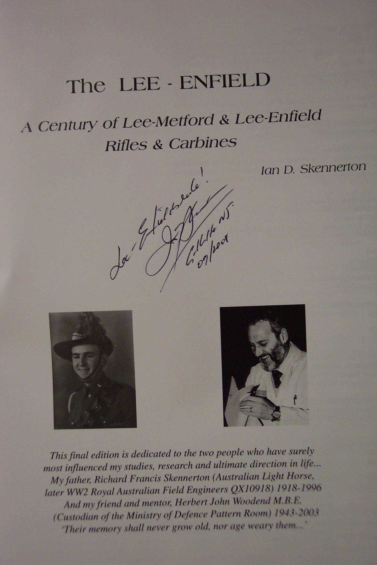 The Lee-Enfield: A Century of Lee-Metford and Lee-Enfield Rifles and Carbines book