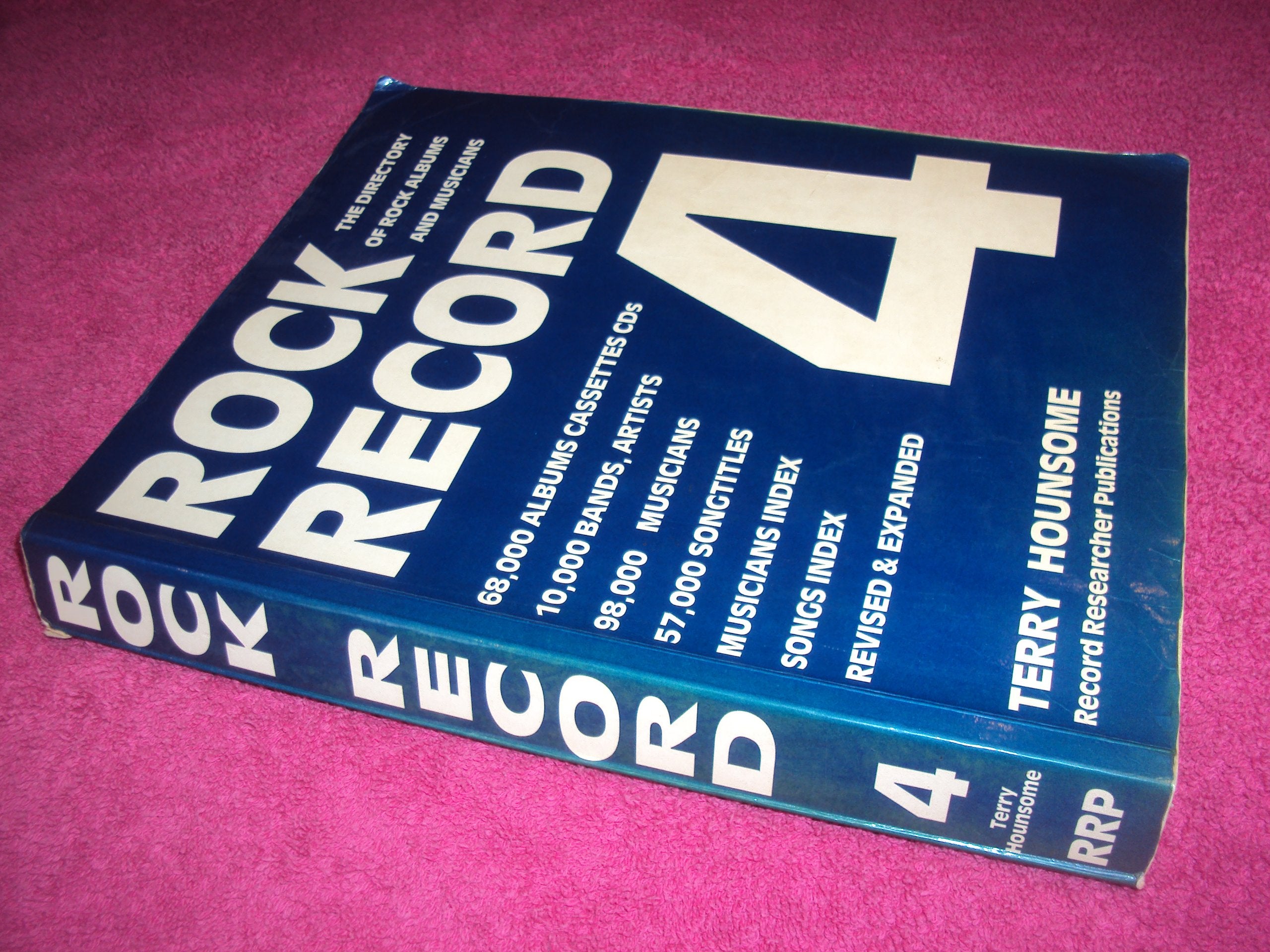 Rock Record: Directory of Albums and Musicians No. 4 Books