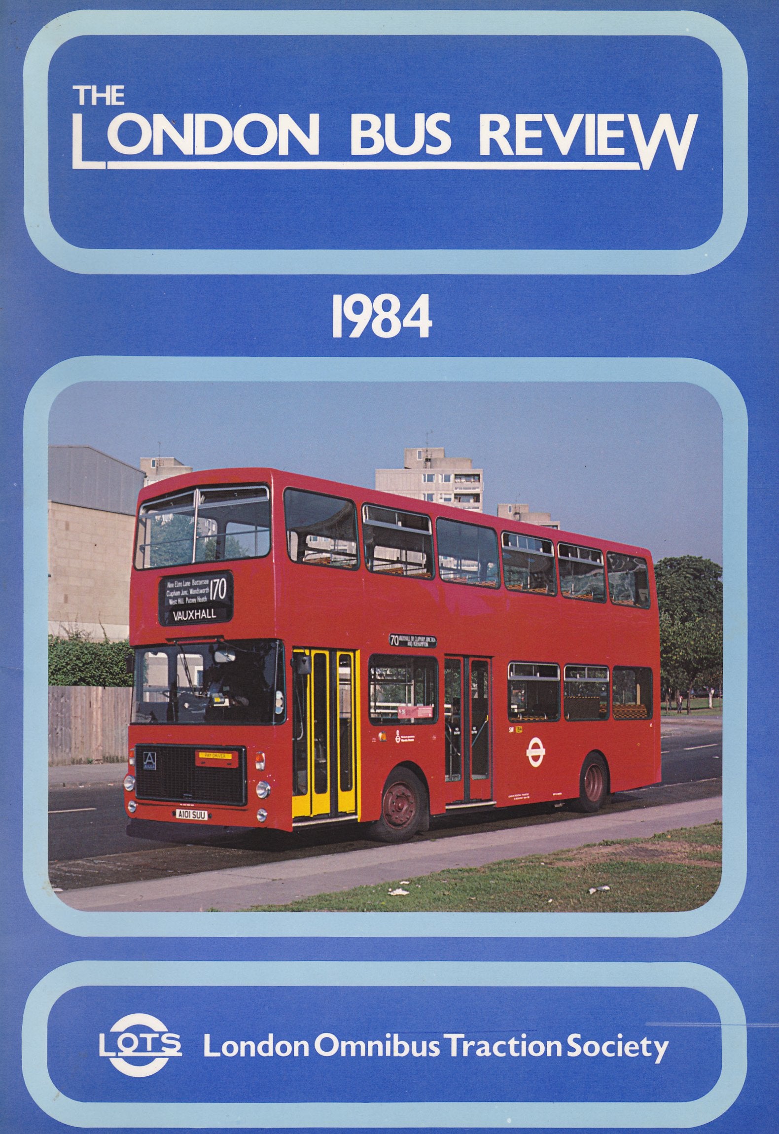 THE LONDON BUS REVIEW OF 1984 Books