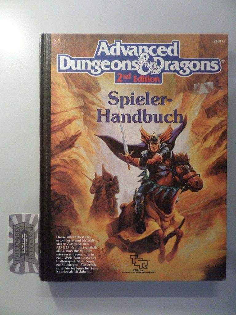 Advanced Dungeons & Dragons Spieler-Handbuch 2nd Edition Books