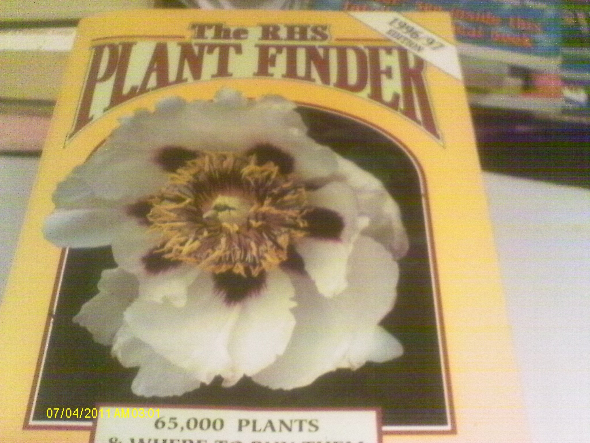 RHS Plant Finder (Royal Horticultural Society) Garden & Plants