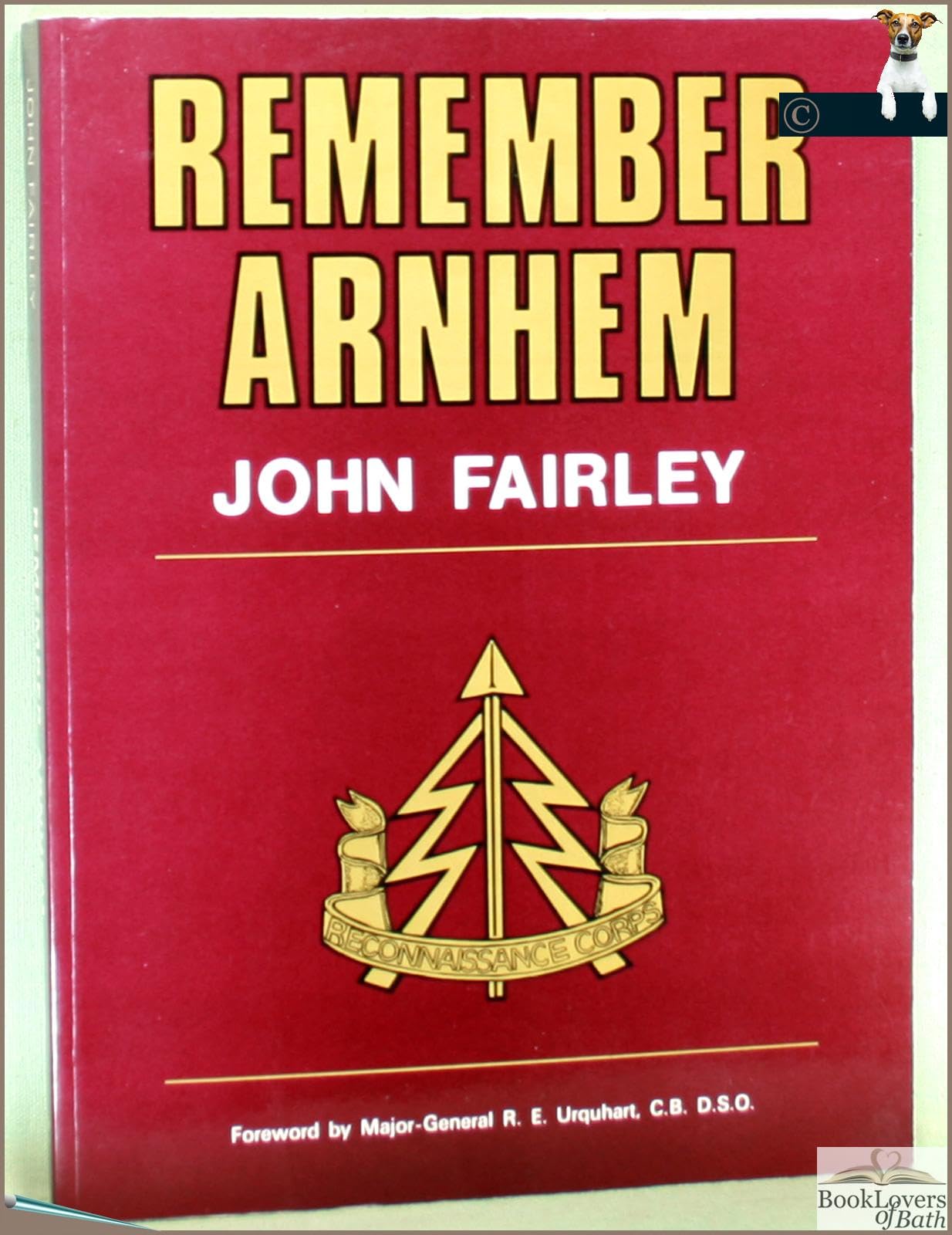 Remember Arnhem: Story of the First Airborne Reconnaissance Squadron at Arnhem book