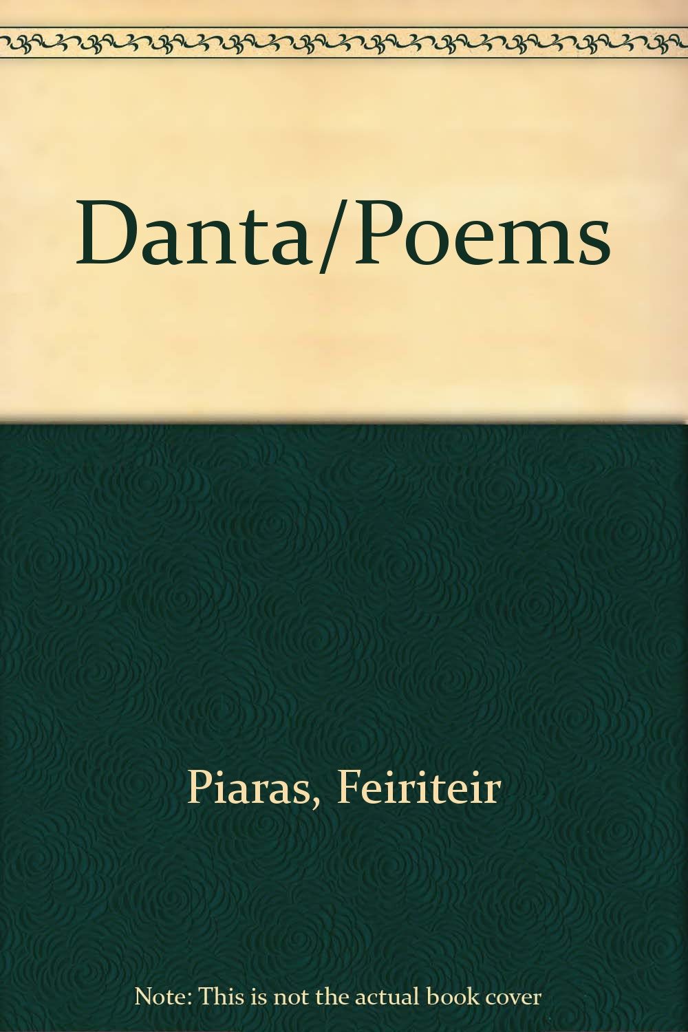 Product Image: Danta/Poems