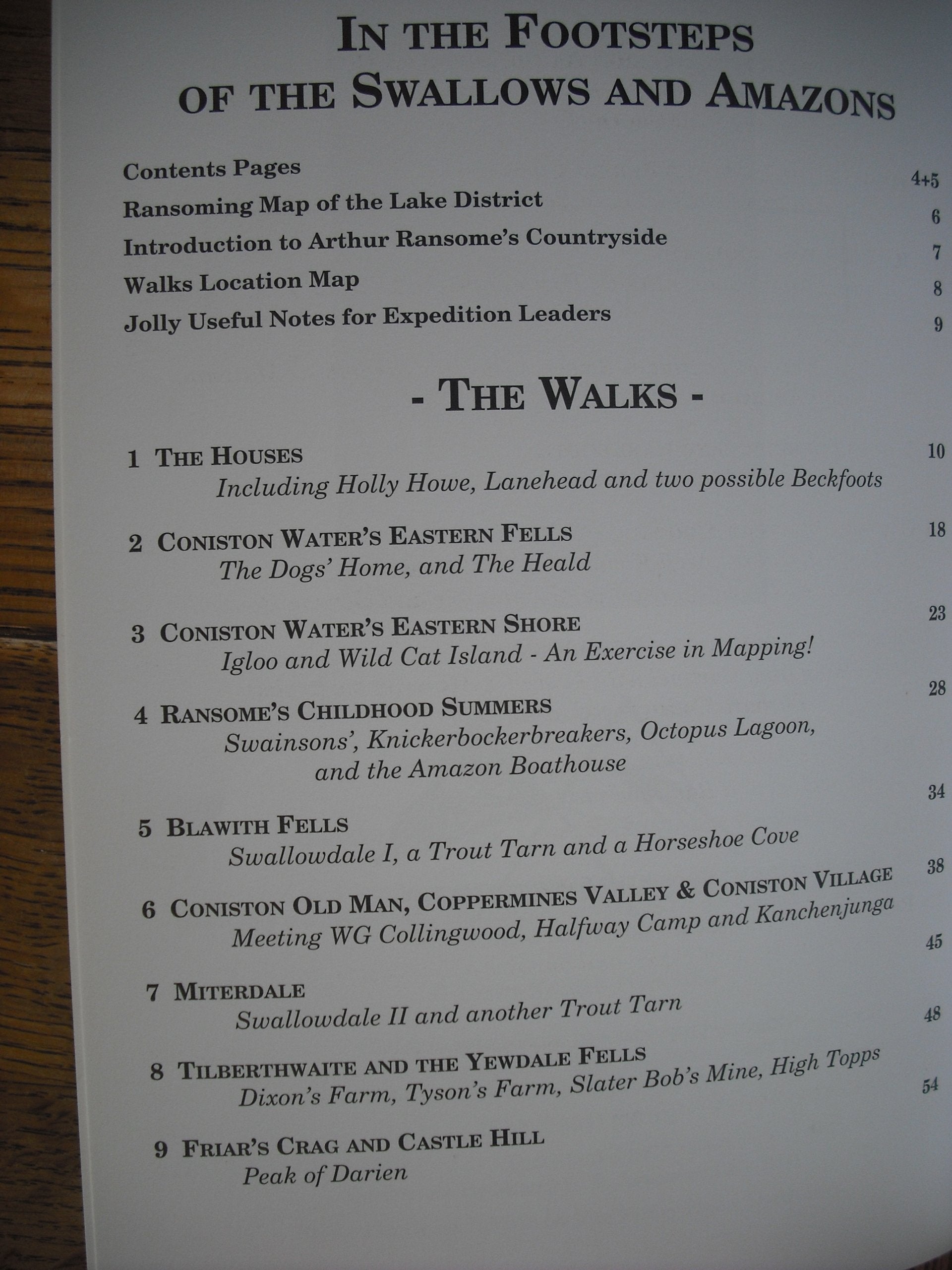 In the Footsteps of the "Swallows and Amazons" book