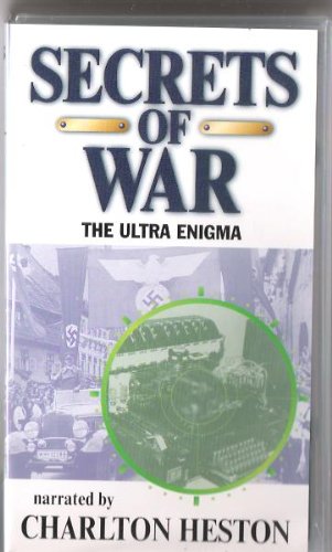 SECRETS OF WAR THE ULTRA ENIGMA (VHS) BLETCHLEY PARK~CHARLTON HESTON dvd