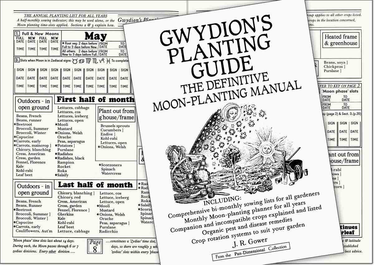 Gwydion's Planting Guide: The Definitive Moon-planting Manual (Pan-dimensional Collection) Garden & Plants