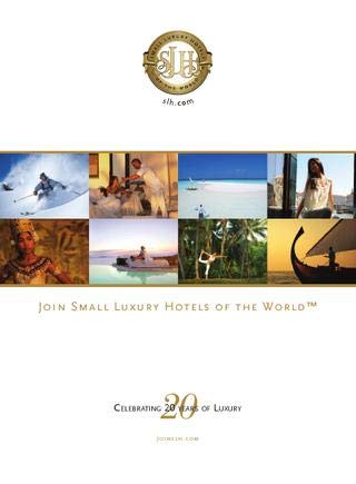 Small Luxury Hotels of the World book