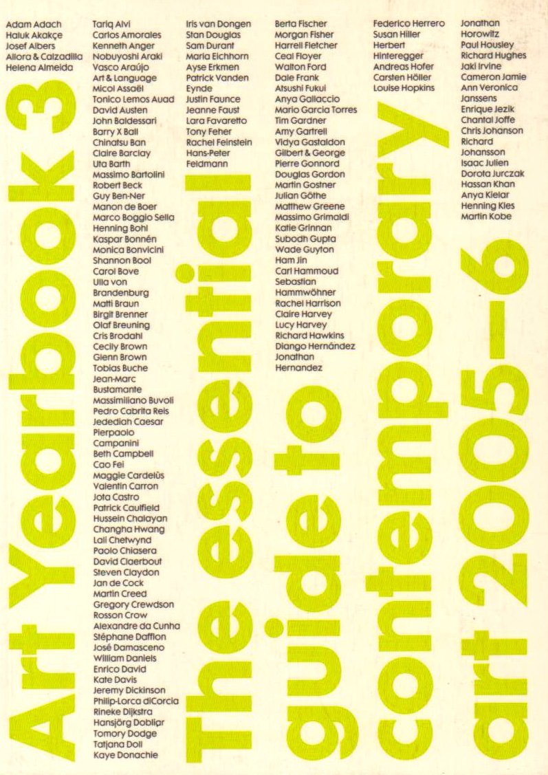 Frieze Art Fair Yearbook 2005-2006 Film, Art & Culture