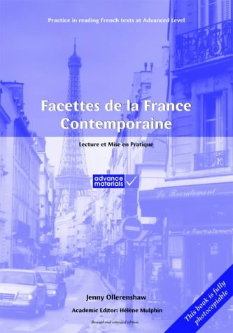 Facettes de la France Contemporaine: Lecture et Mise en Pratique Foreign Languages ​​& Dictionaries