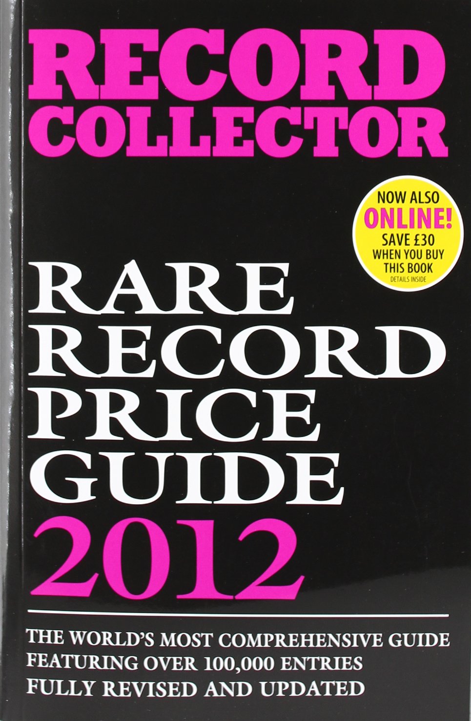 Record Collector: Rare Record Price Guide 2012 Sheet Music