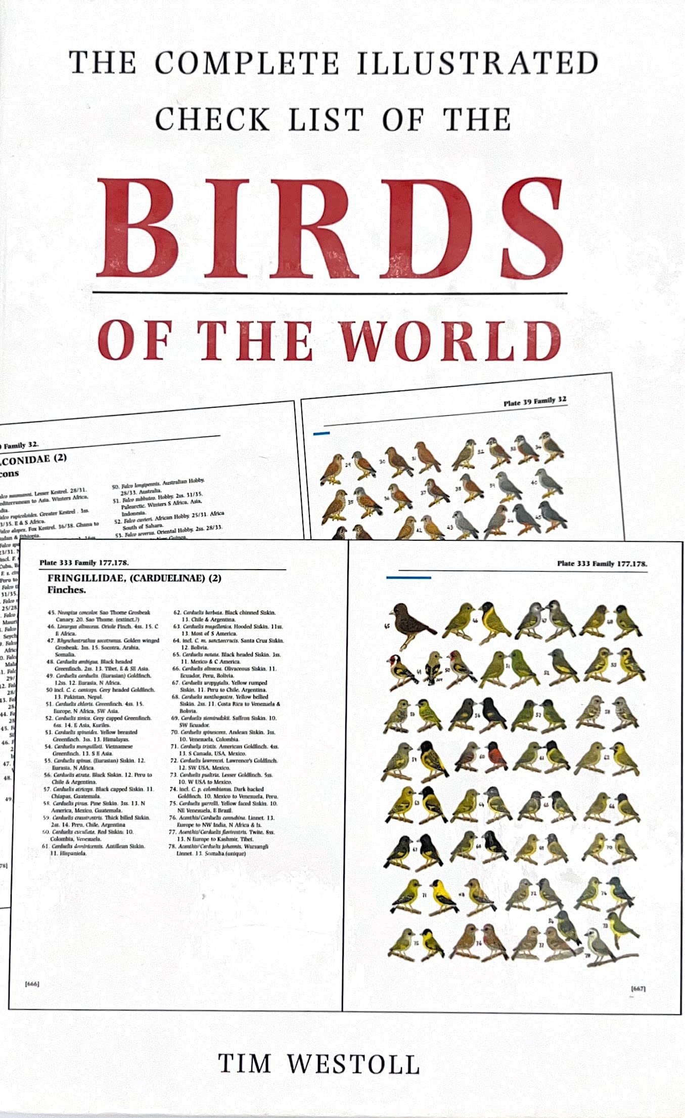 Birds of the World: The Complete Illustrated Checklist book