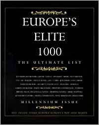 Europe's Elite 1000: The Ultimate List Leisure, Home & Garden