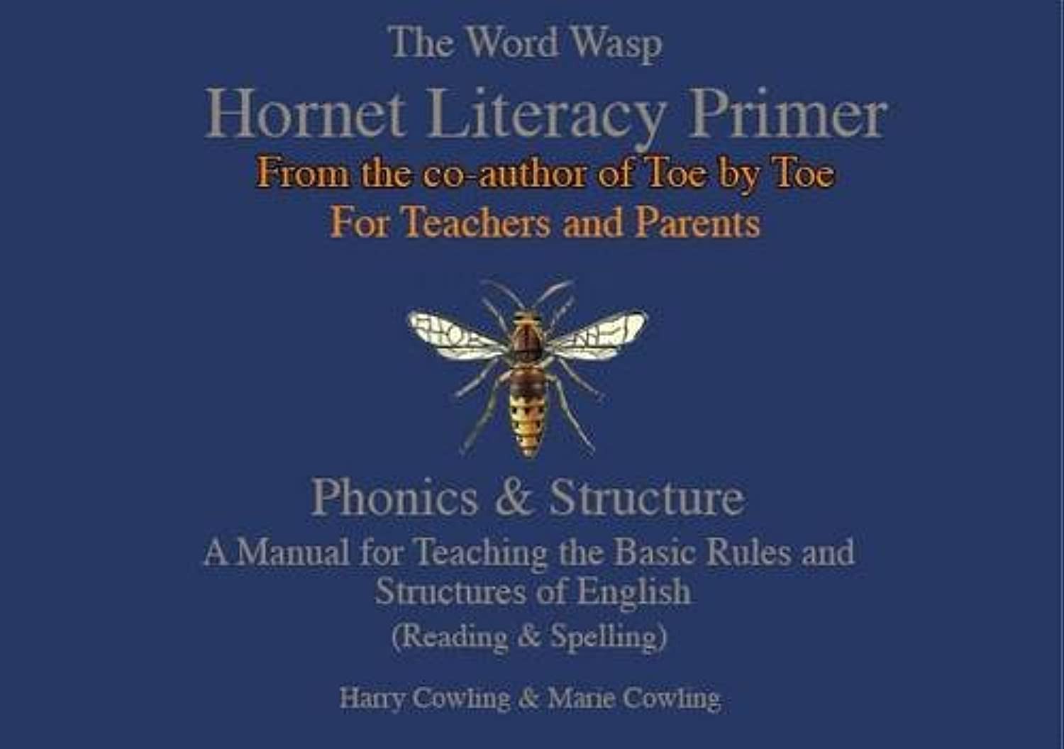 The Hornet Literacy Primer: A Reading & Spelling manual designed for Parents and Teachers to be used for those with dyslexia Education & Training