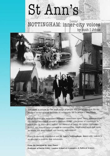 St Ann's Nottingham: Inner-city Voices Politics & History