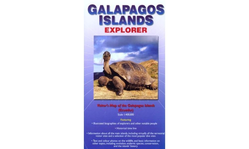 Galapagos Islands Explorer: Visitor's Map of the Galapagos Islands (Ecuador) book