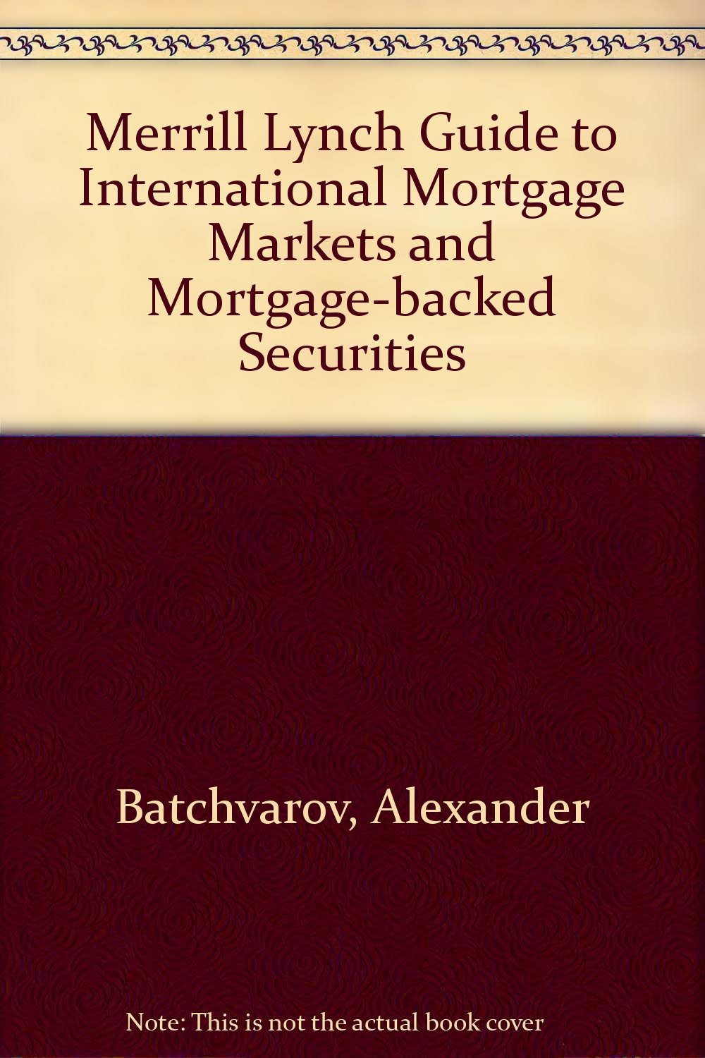 Merrill Lynch Guide to International Mortgage Markets and Mortgage-backed Securities Business & Technology