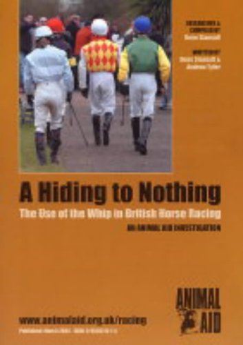 A Hiding to Nothing: The Use of the Whip in British Horse Racing Pets