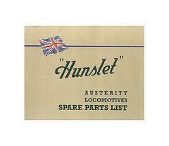 Hunslet Austerity Locomotives Spare Parts List Leisure, Home & Garden