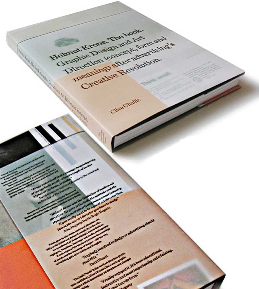 Helmut Krone. The Book: Graphic Design and Art Direction (Concept, Form and Meaning) After Advertising's Creative Revolution book