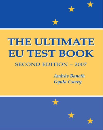The Ultimate EU Test Book Politics & History books