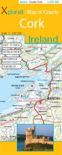 Xploreit Map of County Cork, Ireland book
