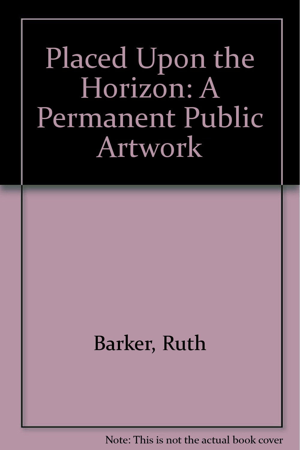 Product Image: Placed Upon the Horizon: A Permanent Public Artwork
