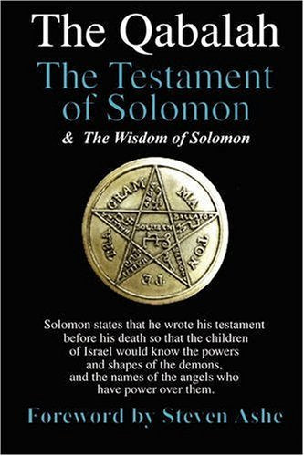 Qabalah: The Testament of Solomon & The Wisdom of Solomon Contemporary literature
