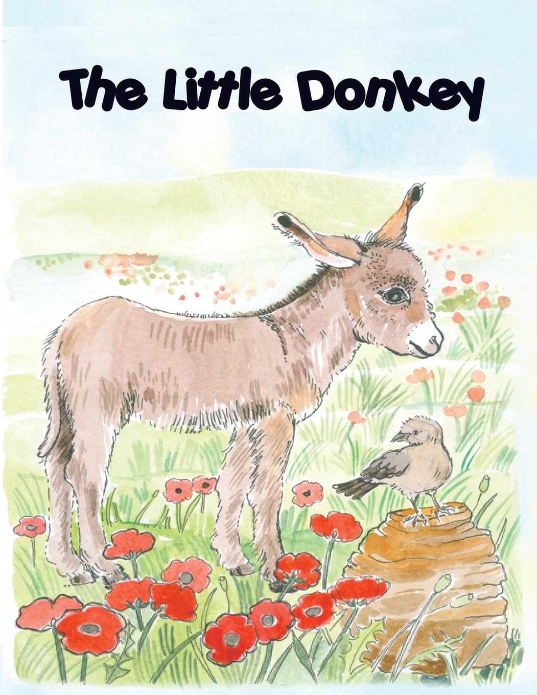 THE LITTLE DONKEY, children's colouring book Non-fiction