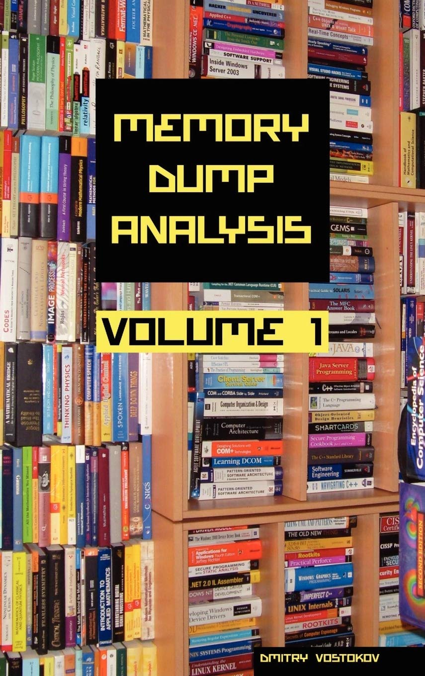 Product Image: Vostokov, D: MEMORY DUMP ANALYSIS ANTHOLOGY